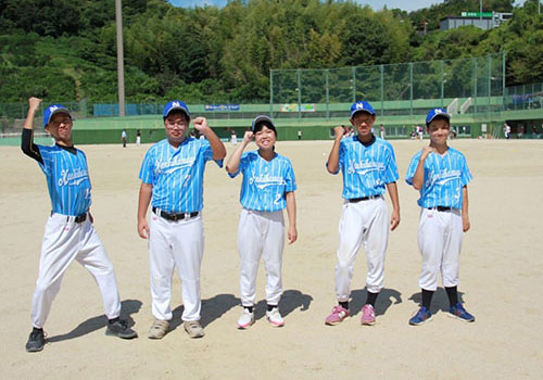 南紀はまゆう支援学校　ソフトボールユニフォーム